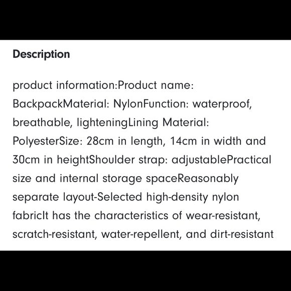 Yunyang multifunction bag