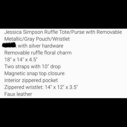 Jessica Simpson Kalie tote bag