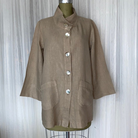 Habitat clothes to live in 100% linen oversized jacket!