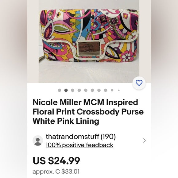 Nicole Miller bag