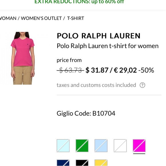 Ralph Lauren Sport t shirt