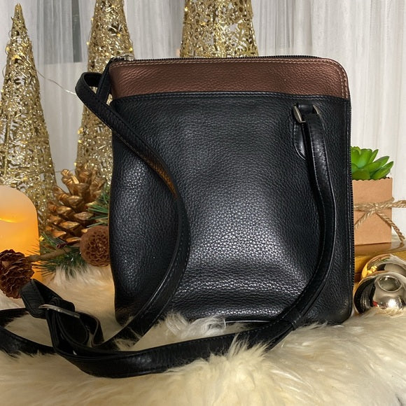 REDUCED! Derek Alexander crossbody small 100% pebble leather!