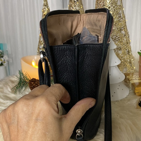 REDUCED! Derek Alexander crossbody small 100% pebble leather!