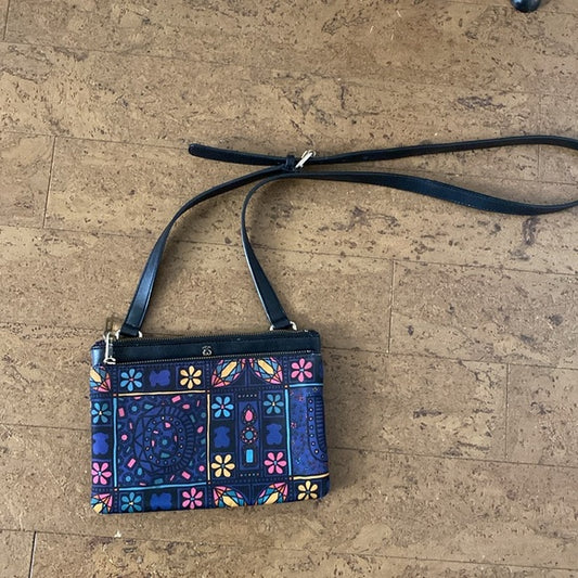 Tous cross body printed flowers teddy bear shape
