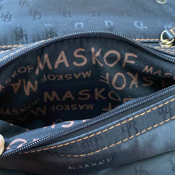 Maskof Crossbody black bag