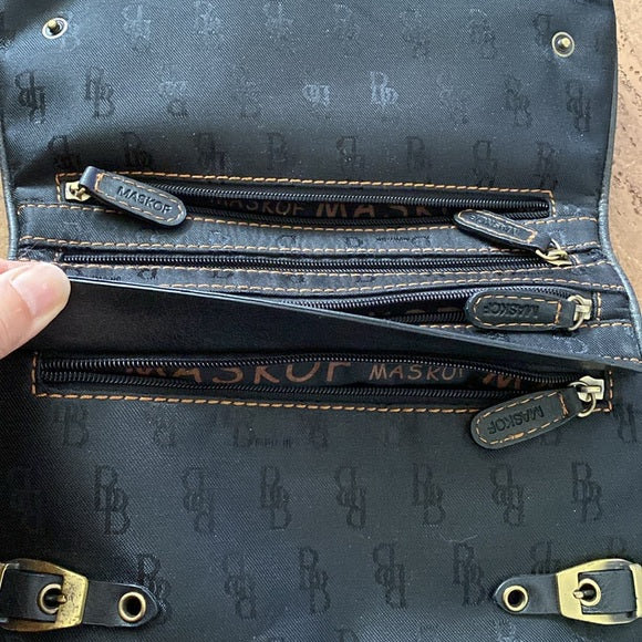 Maskof Crossbody black bag
