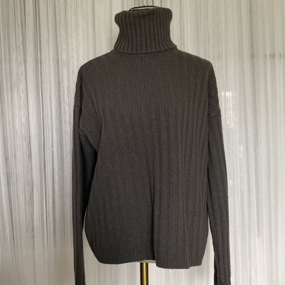 REDUCED!! AG The Dover chunky ribbed boxy turtleneck! Size S