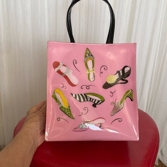 REDUCED!!! The Metropolitan Museum of Art pink plastic small bag! Novelty prints
