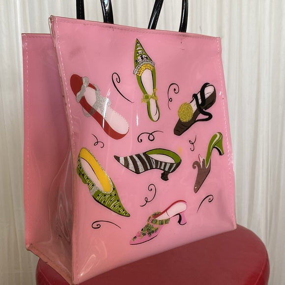 REDUCED!!! The Metropolitan Museum of Art pink plastic small bag! Novelty prints