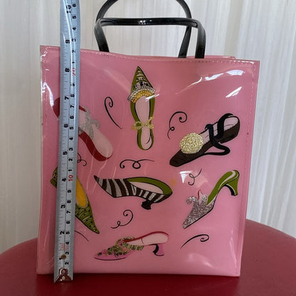 REDUCED!!! The Metropolitan Museum of Art pink plastic small bag! Novelty prints