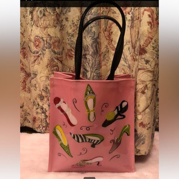 REDUCED!!! The Metropolitan Museum of Art pink plastic small bag! Novelty prints