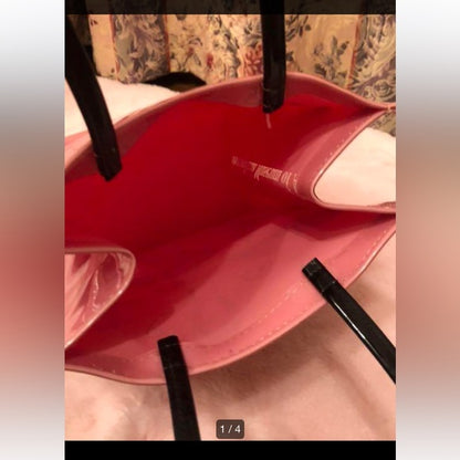REDUCED!!! The Metropolitan Museum of Art pink plastic small bag! Novelty prints
