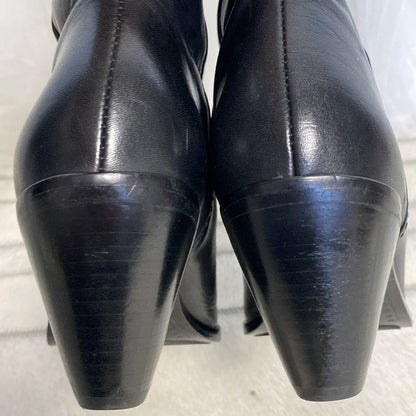 Frye Lila slouchy black tall, riding boots knee high soft leather Size 6M