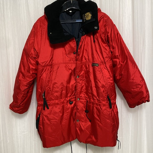 Men’s red “Kanuk” winter coat with a hood! Very warm! Outerwear, snow. Size 3