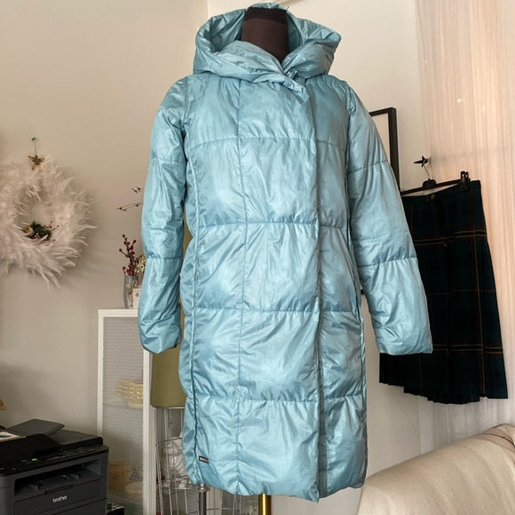 Souris mini zipper puffer coat, hoodie spring, fall or winter! Size 10 girl