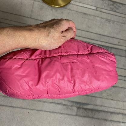 Elle Puffer quilted crossbody square pink lightweight bag!