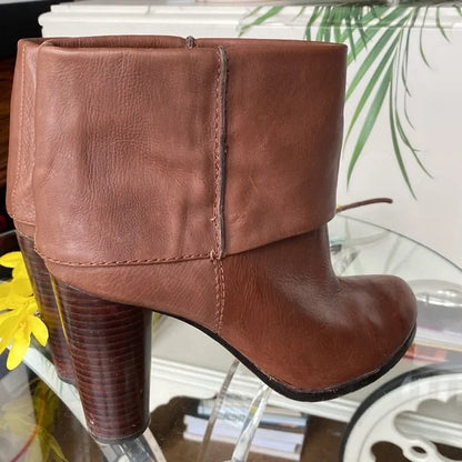 Modern Vintage “Vanessa” fold over booties