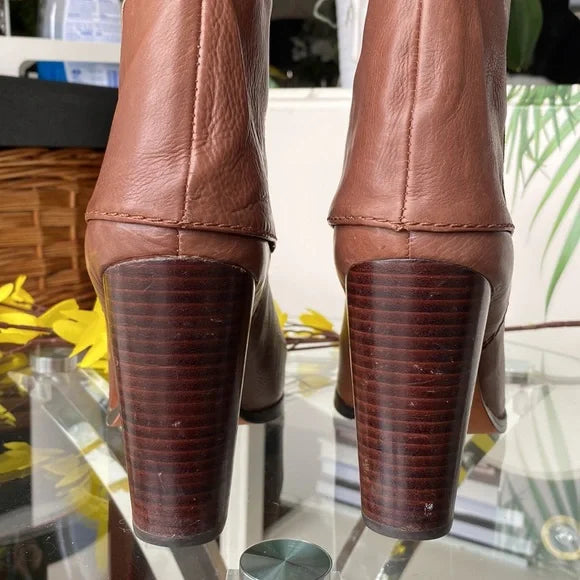 Modern Vintage “Vanessa” fold over booties