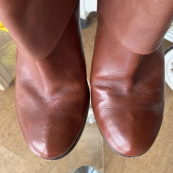 Modern Vintage “Vanessa” fold over booties