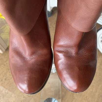 Modern Vintage “Vanessa” fold over booties