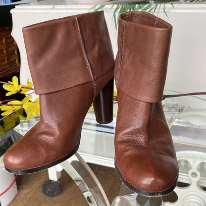 Modern Vintage “Vanessa” fold over booties