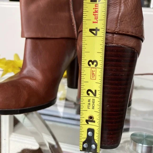 Modern Vintage “Vanessa” fold over booties