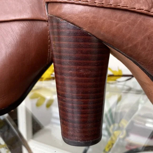 Modern Vintage “Vanessa” fold over booties