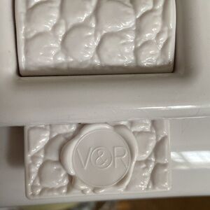 Melissa in colab Victor & Rolf off white cross body bag