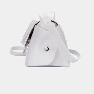 Melissa in colab Victor & Rolf off white cross body bag